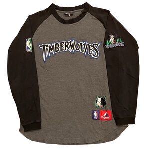 Vintage Minnesota Timberwolves Long Sleeve  (L-XL?)